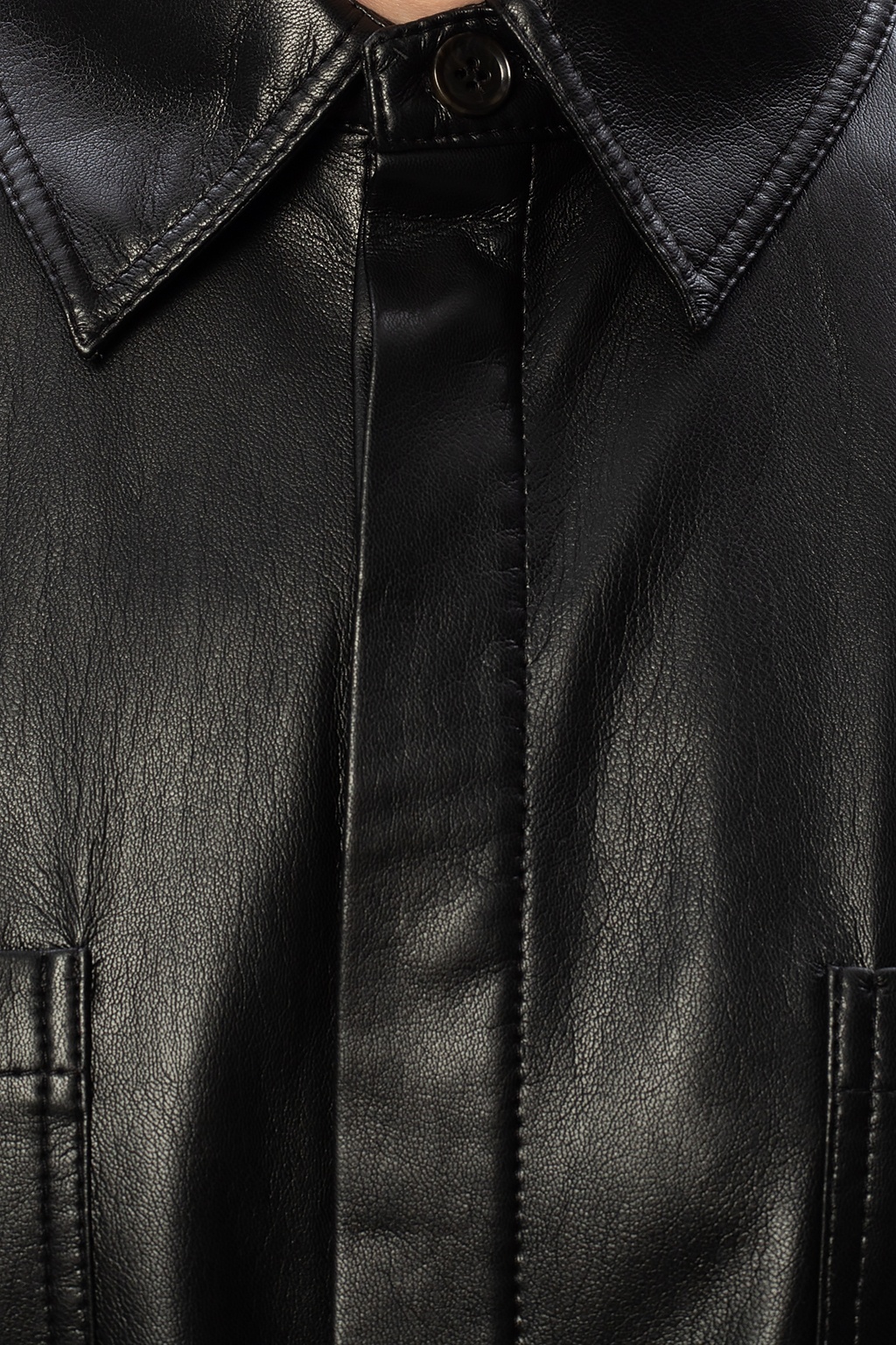 Nanushka Vegan-leather shirt